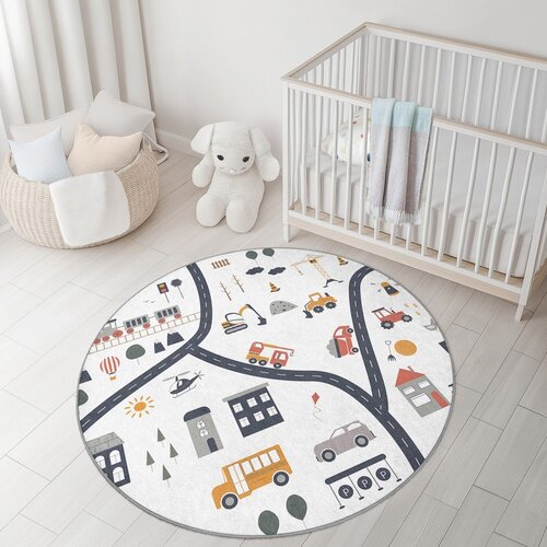 Mila Home Pralna otro&amp;scaron;ka igralna preproga &amp;oslash;100 cm World Around Me &amp;ndash; Slike