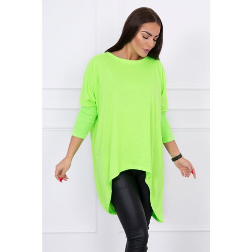Kesi Oversize blouse green neon colors Slike