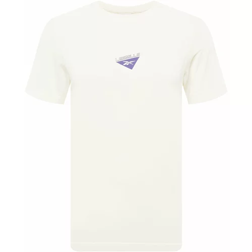 Reebok Funkcionalna majica vijolično modra / bela