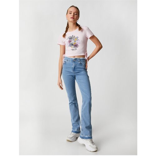 Koton Jeans Slim Fit High Waist Spanish Leg - Victoria Slim Jean Slike