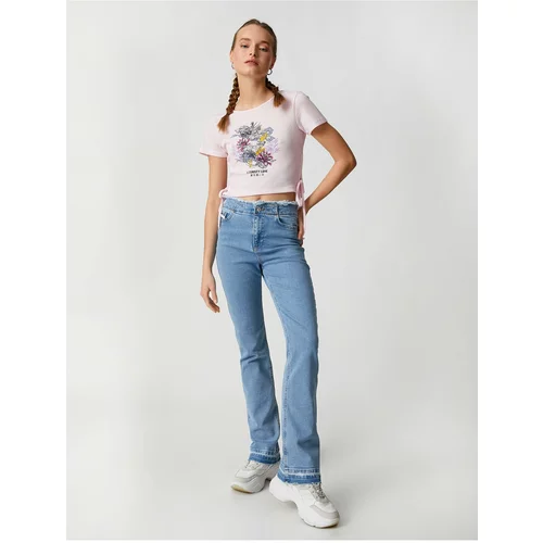 Koton Jeans Slim Fit High Waist Spanish Leg - Victoria Slim Jean