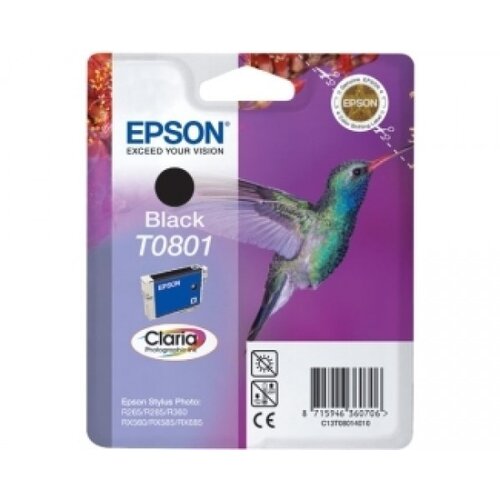 Epson ink cartridge black T 080 T 0801 Slike