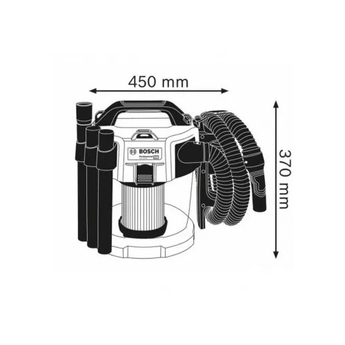 Bosch AKU usisivač GAS 18V-10 L Slike