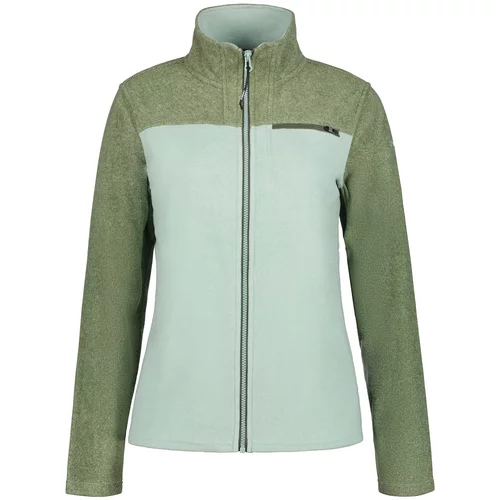 Icepeak Tehnička flis jakna 'Medford' svijetloplava / pastelno zelena