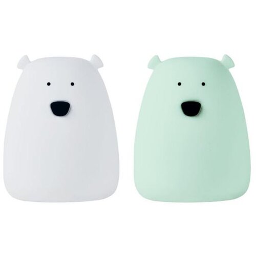 Rabbit And Friends noćna svjetiljka white/arctic green Slike