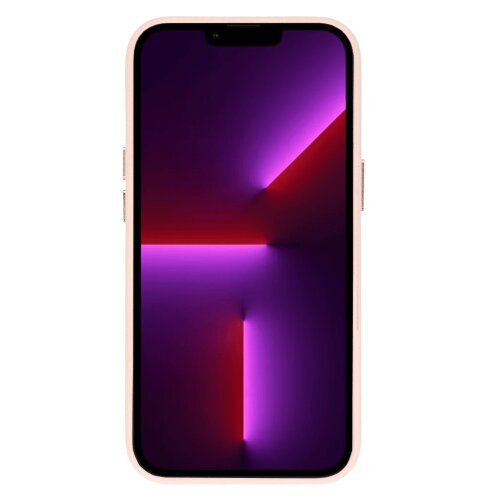 Onasi usnjen silikonski ovitek MagSafe za iPhone 14 Pro - roza Slike