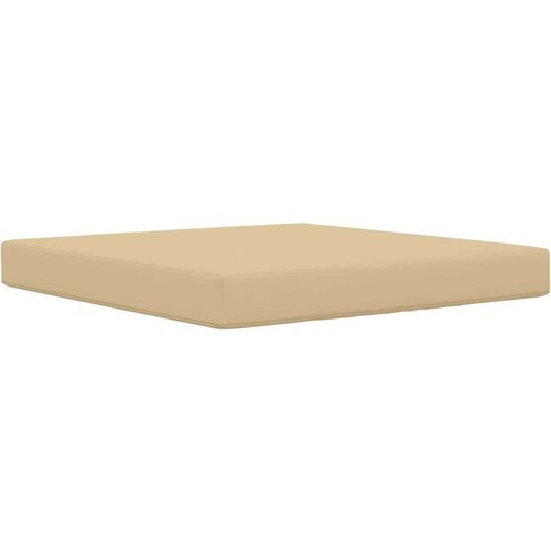  Jastuk za vanjsku sofU 2 pcs Bež Poliester - Bež 80 x 80 cm 1x sjedalo +1x naslon (3D bez bartaga) Slike