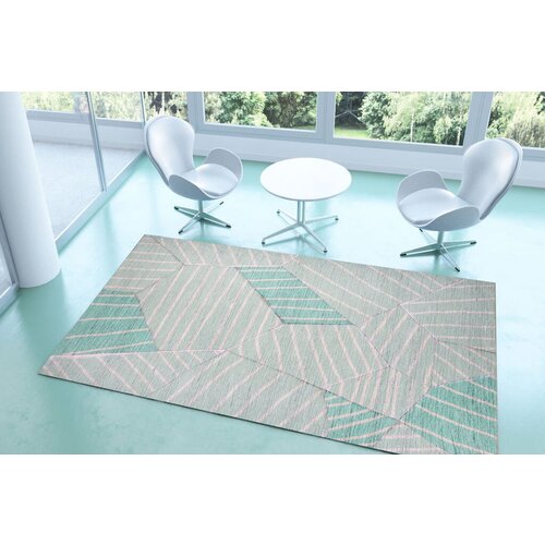 Conceptum Hypnose tepih Funk Chenille 179, 75x150cm, Tirkizni Slike