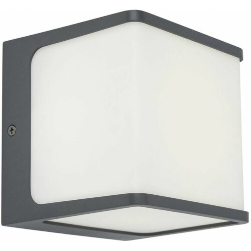 LUTEC LED zunanja stenska svetilka Lutec Telin (15 W, 11 x 11 x 10 cm, 800 lm, toplo bela svetloba, antracit) Cene