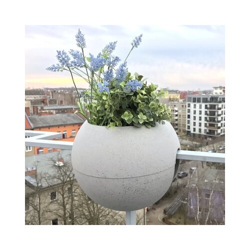 Rephorm Lonec za ograjo &amp;quot;Bloomball&amp;quot; - Bela Slike
