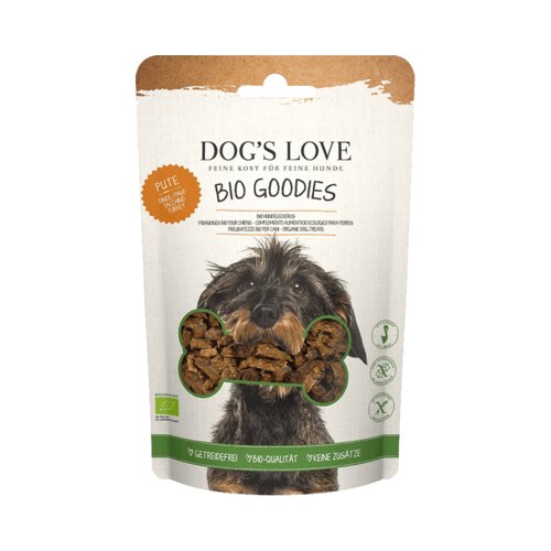 Dog's Love Bio pasji priboljški, puran Cene