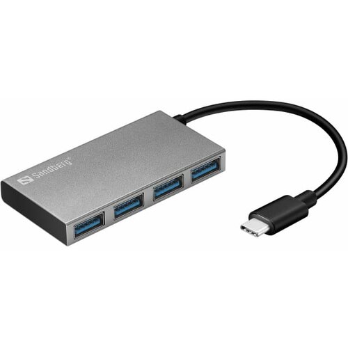 USB HUB 4 port Sandberg Pocket C - 3.0 136-20 Cene