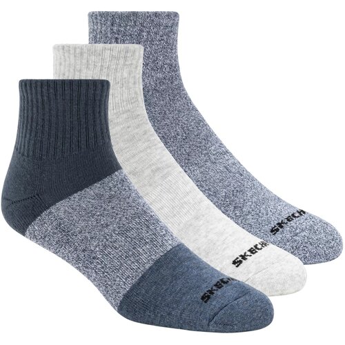 Skechers 3pk Mu&scaron;ke Čarape Colorbloc S118998-BLU Cijene