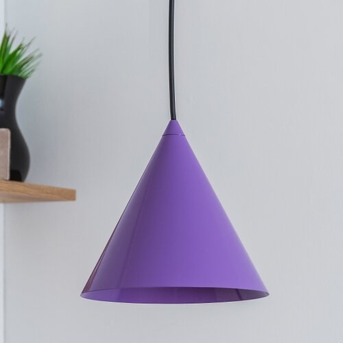  Visilica na sajli ETNA II 1xE27/15W/230V prečnik 18,5 cm ljubičasta Slike