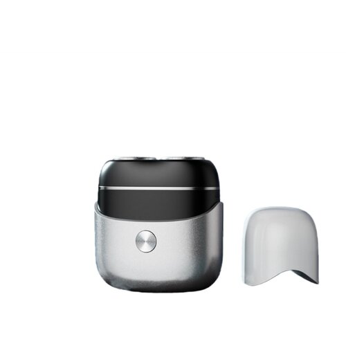 INF Mini prenosni električni brivnik za mo&scaron;ke - USB, vodoodporen, potovalni Silver, (5000093576) Cene