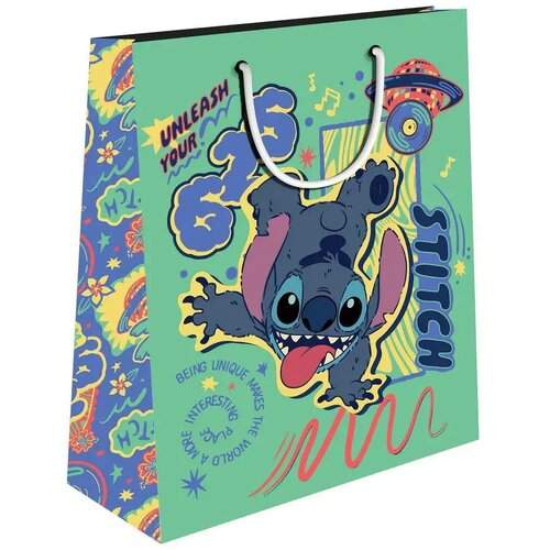 Luna Luna: Disney Stitch darilna vrečka 18x11x23 cm Slike