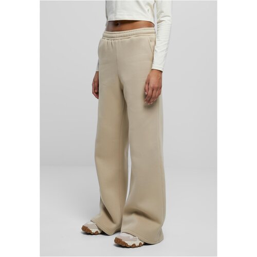 Urban Classics Women&amp;#039;s Organic Ultra Wide Wet Sand Sweatpants Slike
