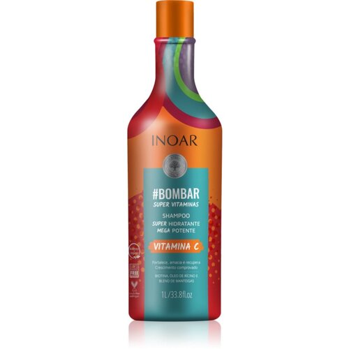 INOAR Bombar Super Line Super Vitaminas &amp;scaron;ampon z vitaminom C 1000 ml Slike
