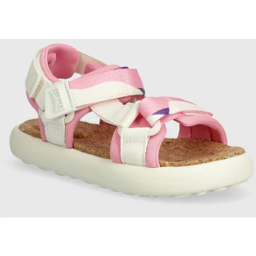 Camper Otroški sandali roza barva