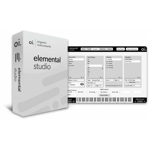 Organic Instruments Elemental Studio - Annual (Digitalni proizvod)