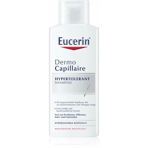 Eucerin DermoCapillaire Hypertolerant Extra Mild Shampoo šampon za občutljivo lasišče 250 ml za ženske