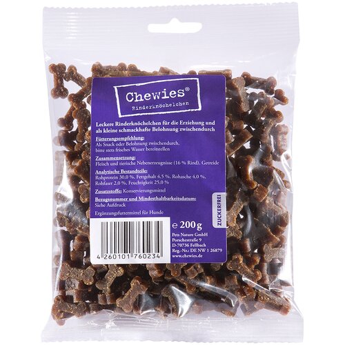 Chewies kosti žvečilni prigrizki (polvlažni) - Govedina 200 g Cene