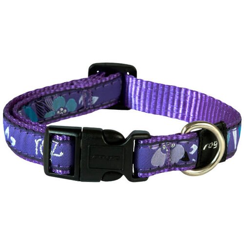 Rogz side release collar purple forest - ogrlica za pse m Cene