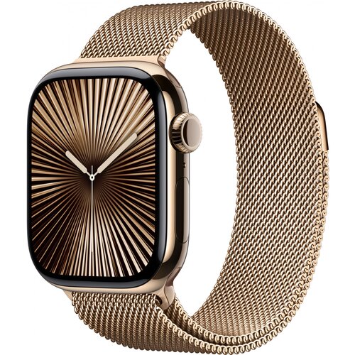 Apple Watch 10 42mm GPS+4G Titan Milanese Armband Gold/Gold Cijene