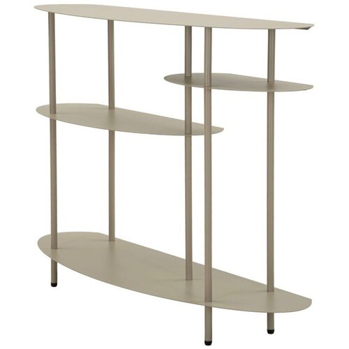 Mauro Ferretti Sivo-bež kovinska stranska mizica 34x118 cm Saturn &amp;ndash; Slike