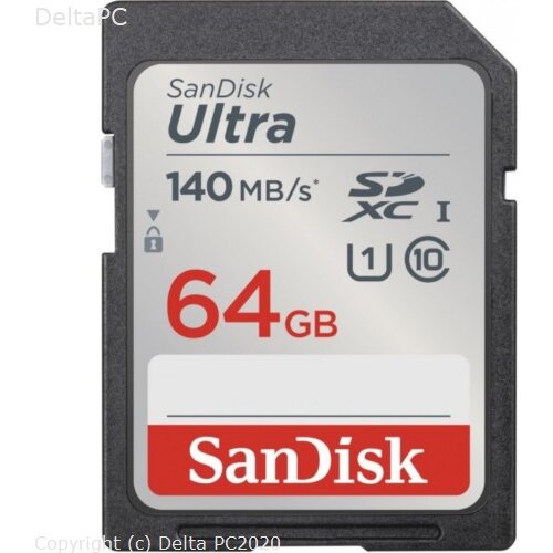 Sd CARD 64GB SanDisk Ultra XC 140MB/s Cijene