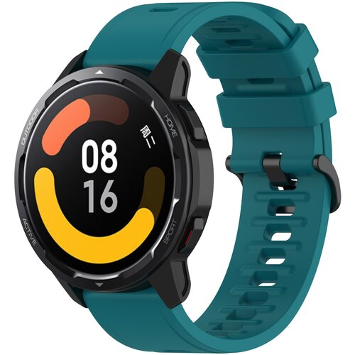 AVIZAR zapestnica za xiaomi watch S1 active / watch color 2, mehak in nastavljiv silikon - duck blue, (5000039306) Slike