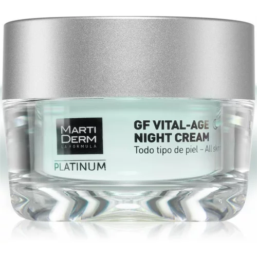 MARTIDERM Platinum GF Vital-Age intenzivna nočna krema 50 ml