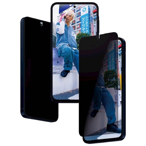  Za&amp;scaron;čitno steklo za Samsung Galaxy A55 5G privacy UWF privacy Slike