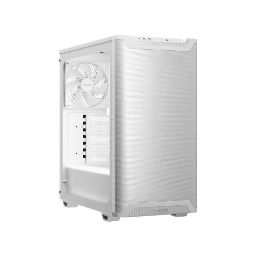BE QUIET PURE BASE 501 Airflow Window White, MB compatibility: ATX / M-ATX / Mini-ITX, Two pre-installed ! Pure Wings 3 140mm fans, Ready fo Cene