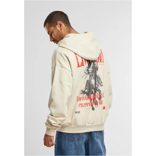 Mister Tee Men's hoodie Live Bold Oversize Hoody sand