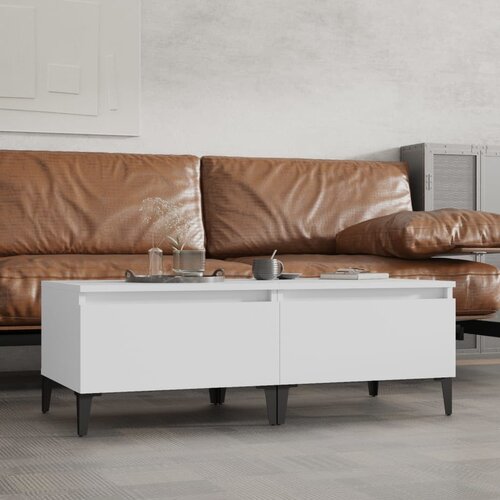 vidaXL Bočni stolići 2 kom bijeli 50x46x35 cm od konstruiranog drva Cijene