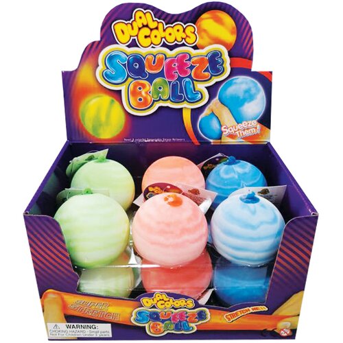  SQUISHY LOPTA 70mm TWOTONE 1/12 77858 Slike