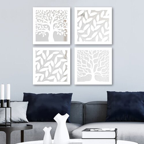 Lessentiel Maison Set ogledala BYZ7436502136139, 20x20cm Cijene