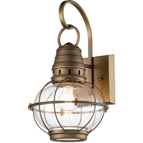 Elstead Lighting Elstead Kichler Bridgepoint Zunanja stenska svetilka, naravna medenina, IP44, (22099993) Cene