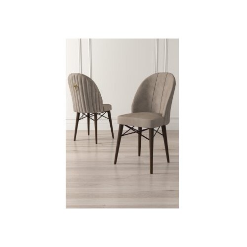 Hanah home Ritim set stolica, 44x96x42 cm, 6 dijelova, Smeđe-smeđa Cene