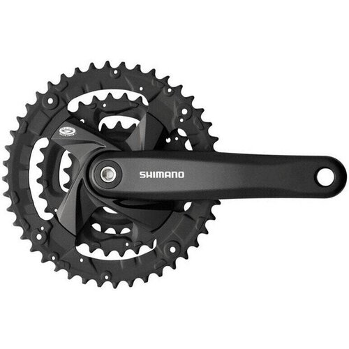 Shimano POGON ACERA FCM371L 44X32X22T KURBLA 175MM 9 BRZINA W/CG INTEGRATED TYPE CHAINCASE COMPATIBLE W/FIXING BOLT LOGO BLACK INDPACK EFCM371E422CL Slike