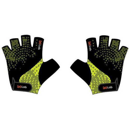 P:lab muške rukavice black-fluo green Slike