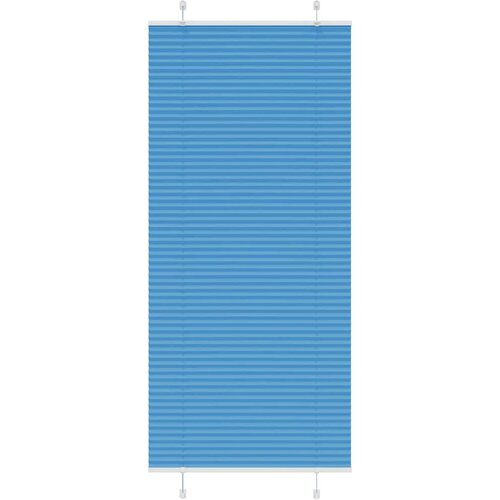  Plisirana zavjesa Plava 85x200 cm &Scaron;irina tkanine 84,4 cm Poliester Cijene