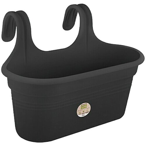 ELHO Lonec za rastline Elho Green Basics easy hanger (36 x 25,7 cm, črn) Cene