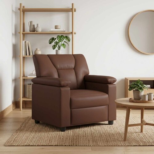 SOFA Smeđa 91 x 85 x 93 cm Umjetna koža Slike