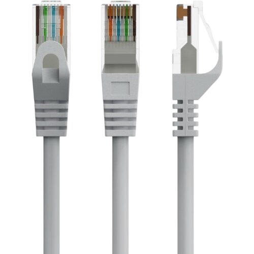  Patchchord kabl UTP cat6 CU 1,5m sivi Slike
