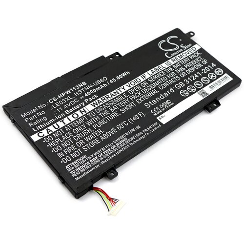 VHBW Baterija za HP Envy X360 / Pavilion 360, 4000 mAh Slike