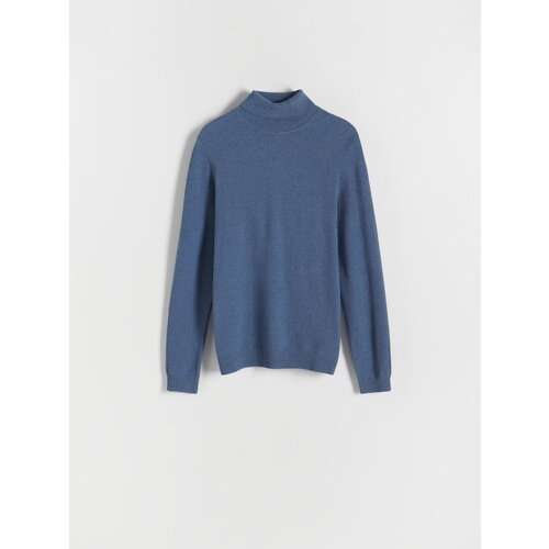 Reserved - Pamučna dolčevita - plava Cene