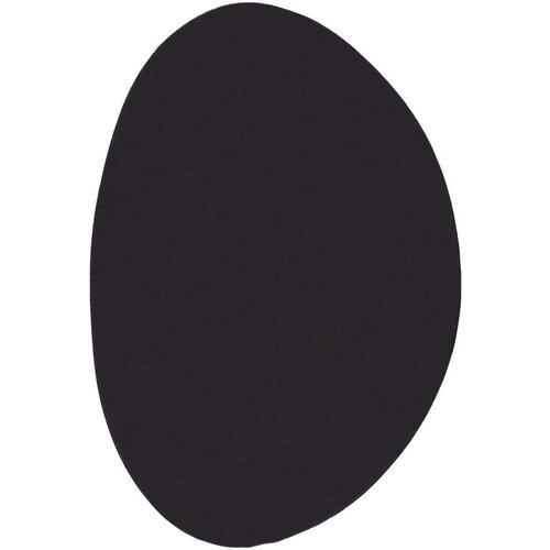  Tepisi Crni Pamuk 120 x 170 cm Tepih Ovalni Moderni Slike