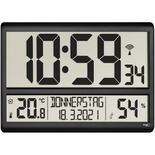 Tfa Dostmann 60.4520.01 Funkuhr mit Raumklima Cijene